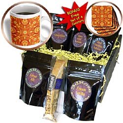 Cindy Thorrington Haggerty Kaleido Mandela - Fire Love - Coffee Gift Baskets - Coffee Gift Basket