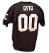 Autographed Jim Otto Oakland Raiders Throwback Black Jersey HOF inscription