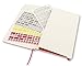 Moleskine 2015-2016 Weekly Planner, Horizontal, 18M, Large, Scarlet Red, Hard Cover (5 x 8.25)