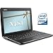 PC Hardware : MSI Microstar Wind U100-286MY 10" Notebook - Black