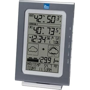 Click here to buy La Crosse Technology WS-9020TWC-IT Intelligent Forecast Station with Multi-Language Display Option by La Crosse Technology.