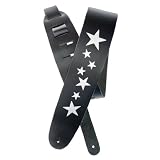 PlanetWaves(プラネットウェーブス) ブラックレザーストラップ 25L-STRS Icon/Stars