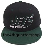New NFL New York Ny Jets Two Tone Vintage Snapback Flatbill Cap / Hat