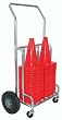 Ez-Roll 12" Cone Cart W/ Pneumatic Wheels