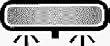 1989 FORD TRUCKS/VANS BRONCO II Interior Mirror Glass