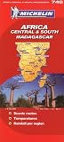 Michelin Map Africa Central South and Madagascar 746 (w cover) (Maps Country (Michelin))