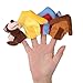 8pcs the Three Little Pigs Finger Puppets Nursery Rhyme/Fairy Tale Set