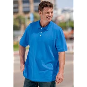 KingSize Big & Tall Pique Knit Classic Polo