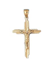 CleverEves 14k Gold Pendant Cross 5.1 - Gram(s)