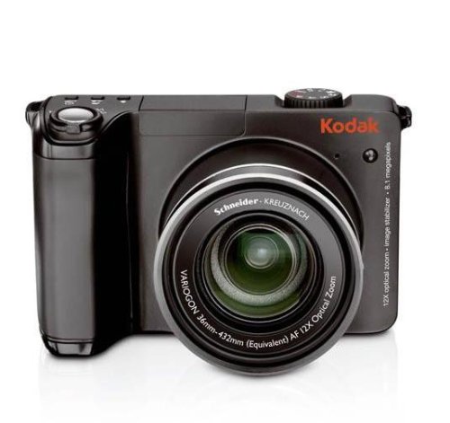 Kodak Z8612 IS Digitalkamera (8 Megapixel, 12-fach opt. Zoom, 6,4 cm (2,5 Zoll) Display, Bildstabilisator) schwarz