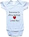 SOMEONE IN ALICE SPRINGS LOVES ME - ALICE SPRINGS BABY - City Series - White, Blue or Pink Onesie / Baby T-shirt