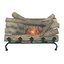 20" Electric Crackling Fireplace Oak Log Insert