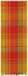 Durable Hand Woven 100% Cotton Plaid Table Runners 12x72 Inches Set of Two