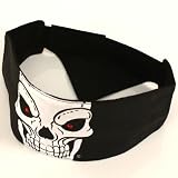Choptop Bandana Headwrap Scarf Biker Skull Eyes