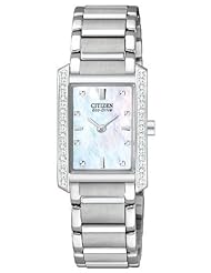 Citizen Womens EX1130-50D Palidoro Eco-Drive Stainless Steel Diamond Palidoro Watch