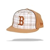 Boston Red Sox Mimicry 5950 MLB Baseball Cap (Wheat)