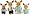 Sylvanian Families Red Deer Family