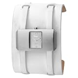 Freelook Womens HA1467-9 White Leather Band Wa