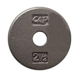 Cap Barbell Free Weights Gray Standard 12.5 Plate