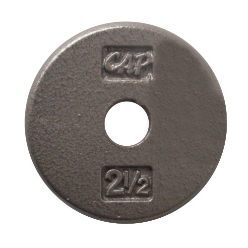 Cap Barbell Free Weights Gray Standard 12.5 Plate