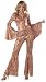 Apparel : Womens Halloween Costumes 1970 1970s 70s Sequin Disco GoGo Hippie Hippy Costume Theme Party Outfit