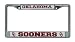 Oklahoma Sooners Chrome Frame