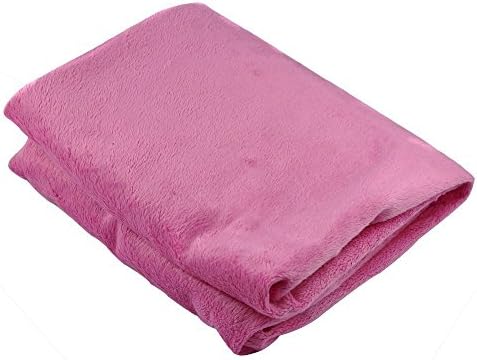 Eforbuy USB Seat Cushion Heated Shawl and Lap Blanket for Women and Girls (Pink)