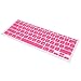 HDE Plastic Hard Shell Case and Keyboard Cover for MacBook Air 11 Inch (Models: A1370/A1465), Pink