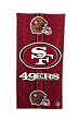 SAN FRANCISCO 49ERS 100% Cotton Full Size 30" by 60" BEACH / BATH TOWEL