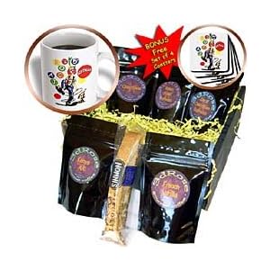 Birthday - Happy B Day Personalized your name and age - Coffee Gift Baskets - Coffee Gift... by 3dRose LLC