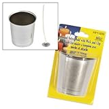 Round Votive Mold With Wick Adult Crafts & Soap & Candle Making 41mNDqurpSL. SL160 Round Votive Mold With Wick Adult Crafts & Soap & Candle Making