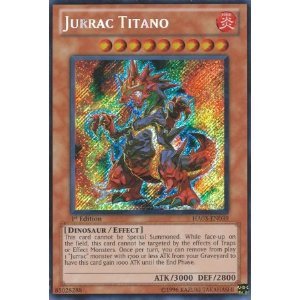 YuGiOh 5D's Hidden Arsenal 3 Single Card Jurrac Titano HA03-EN039 Secret Rare