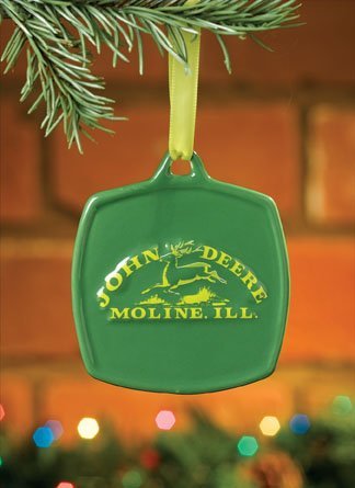 John Deere Christmas Ornament 1876 Vintage Logo #615862
