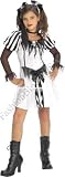 Kids Halloween Pirate Girl Costume Cute White Punk Dress Pirates of the Caribbean Childrens Outfit