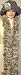 Search : Two Strand Luxurious Light Grey Color Rabbit Fur Scarf Offered in Combination with Hand Crocheted Grey Chenille and Gimp Tweed Skull Cap