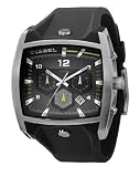 Image of Diesel DZ4165 Gents Black Rubber Strap Chronograph Watch