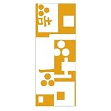 毛利元就『一文字に三つ星』手拭い