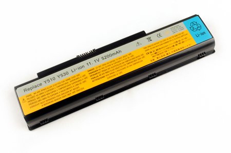ATC 6 Cells 5200mAh/5.2Ah High Capacity Battery Replace for Lenovo IdeaPad Y710, Y730, Y530, Y510 series,PN:121TM030A, 121000659, 121TS0A0A, 121000649