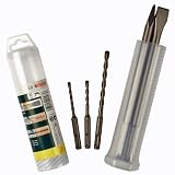 Bosch Zubeh&ouml;r 2607019455 5-teiliges SDS-plus Mei&szlig;el- und Bohrer-Set