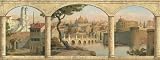 Stone Arches Wall Mural - Tuscan Scenic