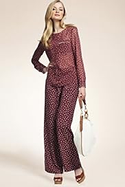 Autograph Triangle Print Twin Pockets Top with Camisole