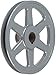 TB Woods AK741 FHP Bored-to-size V-Belt Sheave, A Belt Section, 1 Groove, 1