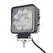 TMH 27w Square Shape 30 Degree LED Work Light Spot Lamp Off-road, 4wd, 4x4, Utv, Sand Rail, Atv, Suv, Motorbike, Motorcycle, Bike, Dirt Bike, Bus, Trailer, Truck, Train, Mining Truck, Excavator, Bulldozer, Crane, Road Roller, Fork Lift, Fire Engine, Police & Rescue Vehicle, Military Vehicle, Camping, Courtyard Lamp, Fishing, Boat, Yacht, Road Lamp, Street Light, Fog Lamp, Day Light