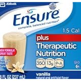 Ensure Plus Homemade Vanilla 8 oz Cans 24/Case