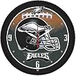 Philadelphia Eagles NFL Round Wall Clock