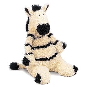 Plush Junglie Zebra 15 by Jelly Cat