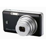 Bundle - GE E1035 Digital Camera Black (10MP x3 zoom, 2.7 LCD, 1600 ISO, Smile, Blink & Face Detection) includes USB Card Reader, Black Hard Case and 4GB Class 6 SDHC Memory Card