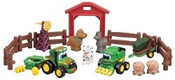 Learning Curve Brands John Deere - My First John Deere Collectible - 20-Piece Farm Set