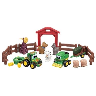 Learning Curve Brands John Deere My First John Deere Collectible 20 Piece Farm Set