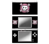 Pink Crossbones Decorative Protector Skin Decal Sticker for Nintendo DS Lit ....